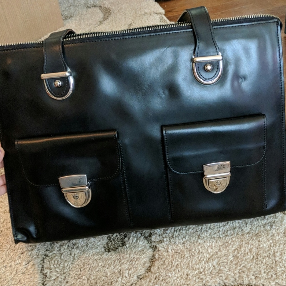 Black Briefcase Bag